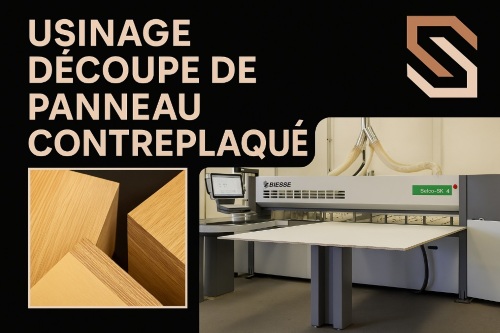 usinage somadec contreplaqué panneau bois