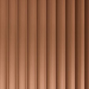 Panneau décor Sibu Structure line SL Pillar Copper Brushed