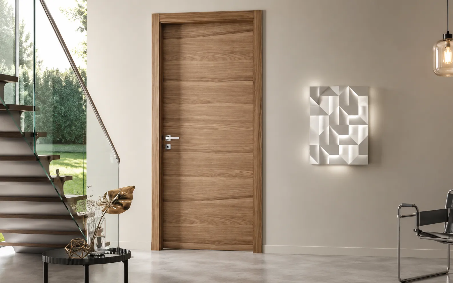 Porte isolante entre garage et maison
